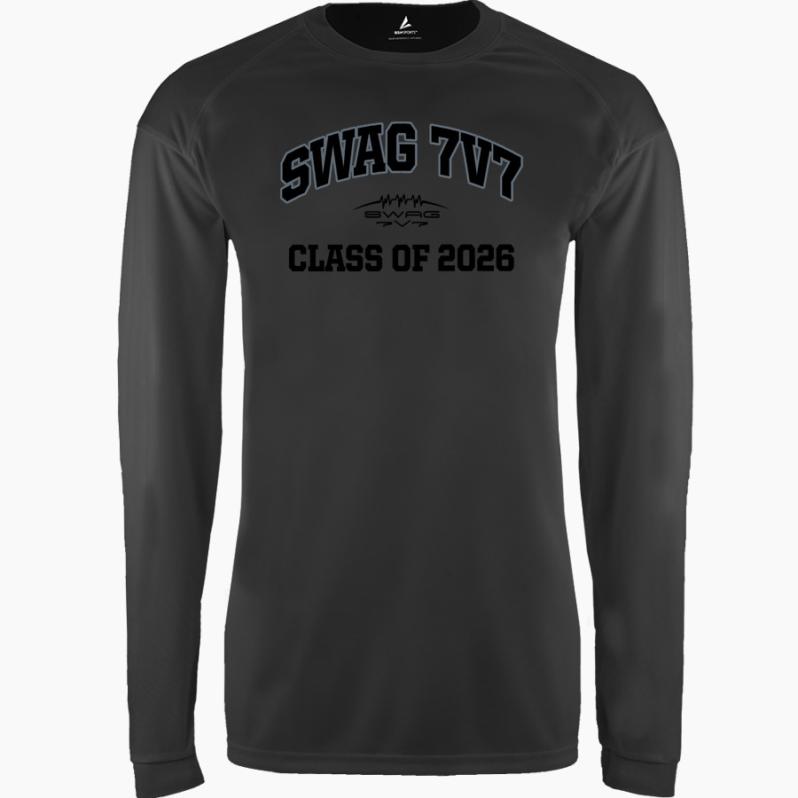 Swag 7v7 Swag <span class="pdp-name-mascot">Swag 7v7 Swag</span> BSN SPORTS Men's Phenom Long Sleeve T-Shirt