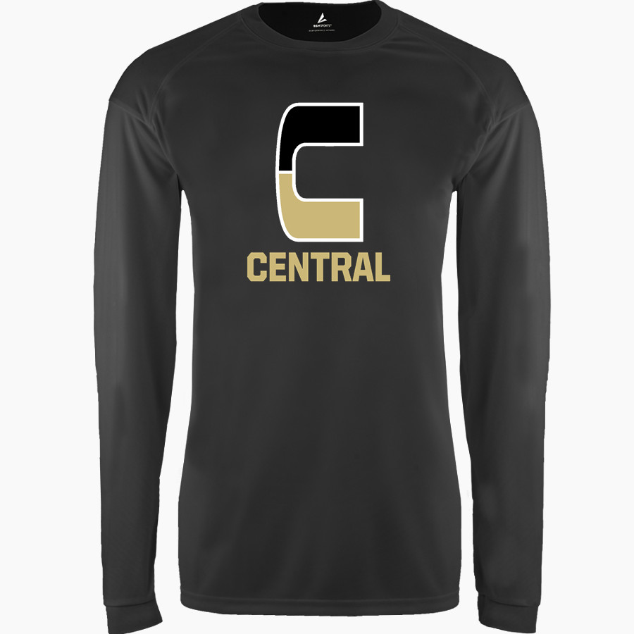 SPRINGFIELD CENTRAL HIGH SCHOOL GOLDEN EAGLES BSN SPORTS Men's Phenom Long Sleeve T-Shirt