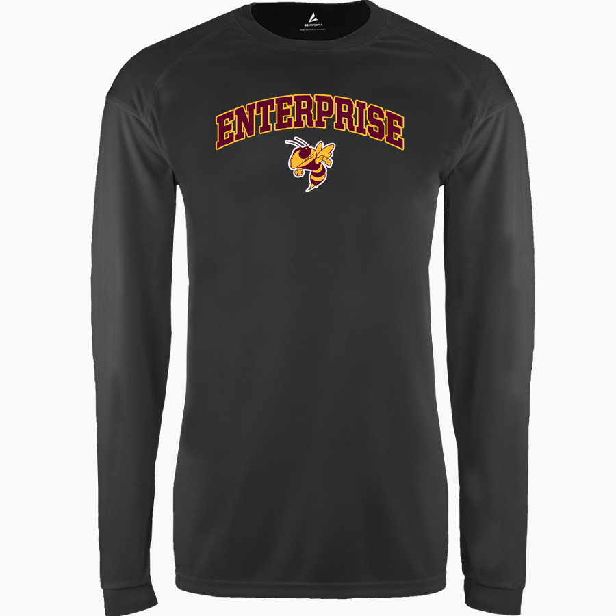 ENTERPRISE HIGH SCHOOL YELLOWJACKETS <span class="pdp-name-mascot">ENTERPRISE YELLOWJACKETS</span> BSN SPORTS Men's Phenom Long Sleeve T-Shirt