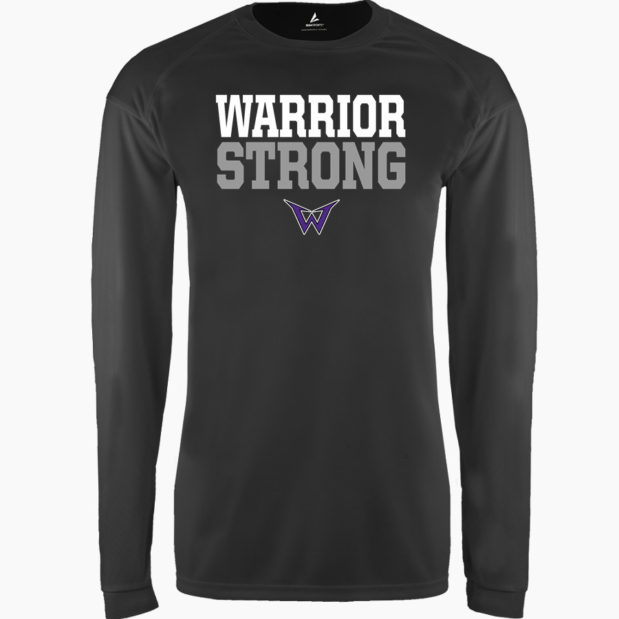 Warrenton Warriors BSN SPORTS Men's Phenom Long Sleeve T-Shirt