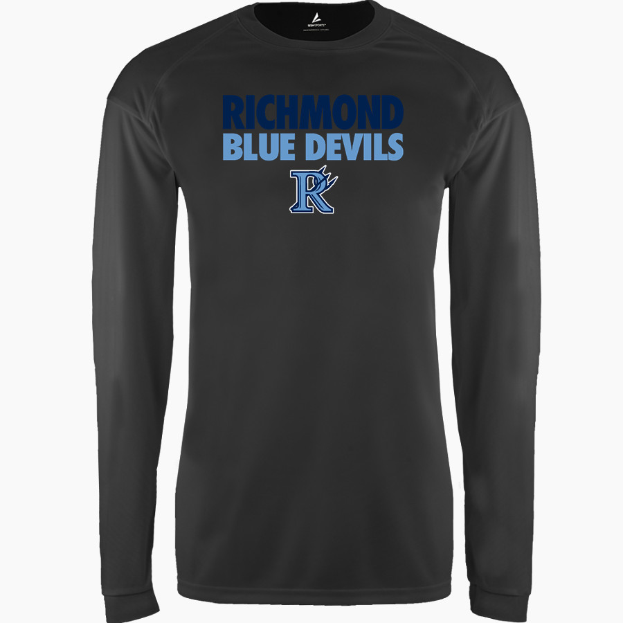 RICHMOND HIGH SCHOOL BLUE DEVILS <span class="pdp-name-mascot">RICHMOND BLUE DEVILS</span> BSN SPORTS Men's Phenom Long Sleeve T-Shirt