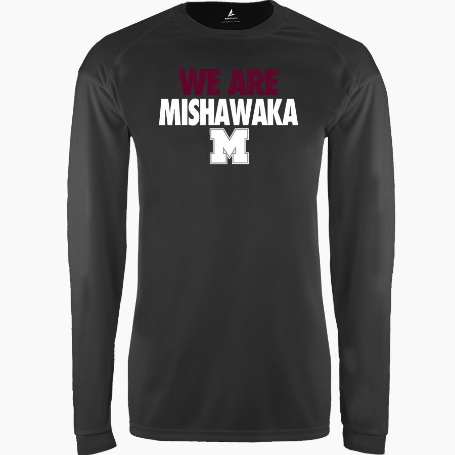 Mishawaka Cavemen BSN SPORTS Men's Phenom Long Sleeve T-Shirt