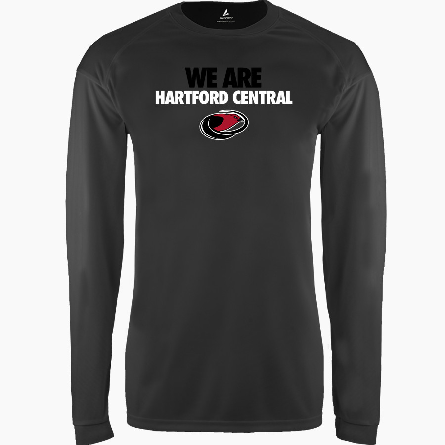 Hartford Central Tanagers Tanagers BSN SPORTS Men's Phenom Long Sleeve T-Shirt