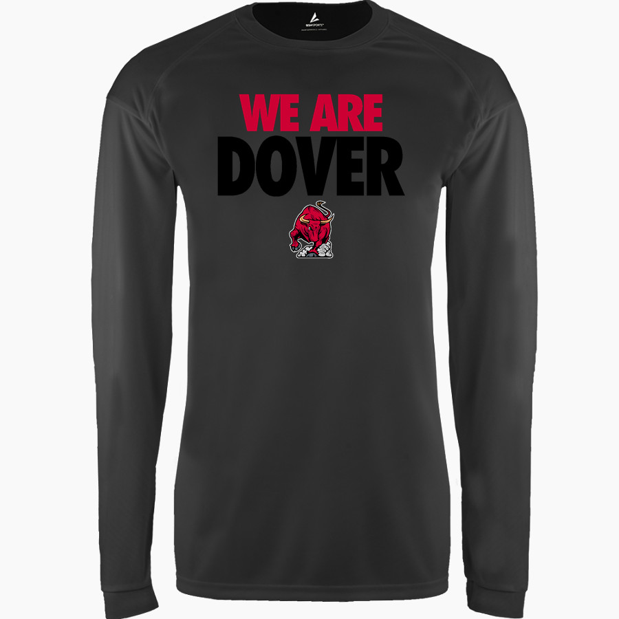 DOVER HIGH SCHOOL LONGHORNS BSN SPORTS Men's Phenom Long Sleeve T-Shirt