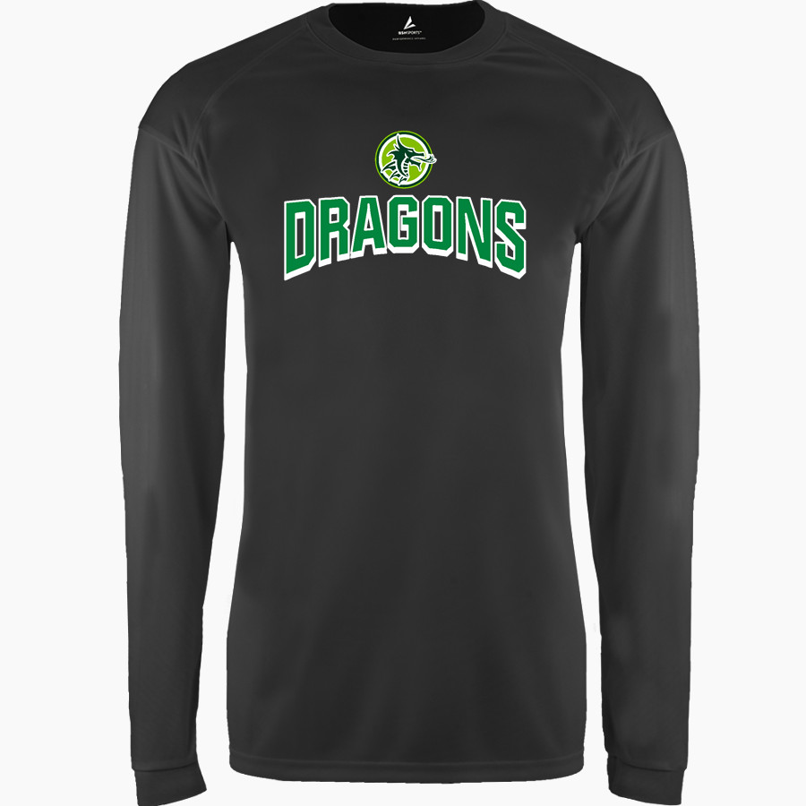 AZ Compass DRAGONS BSN SPORTS Men's Phenom Long Sleeve T-Shirt