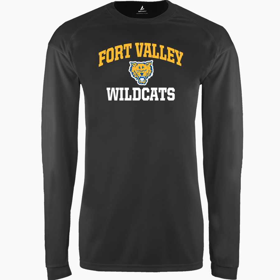 Fort Valley Wildcats <span class="pdp-name-mascot">Fort Valley Wildcats</span> BSN SPORTS Men's Phenom Long Sleeve T-Shirt