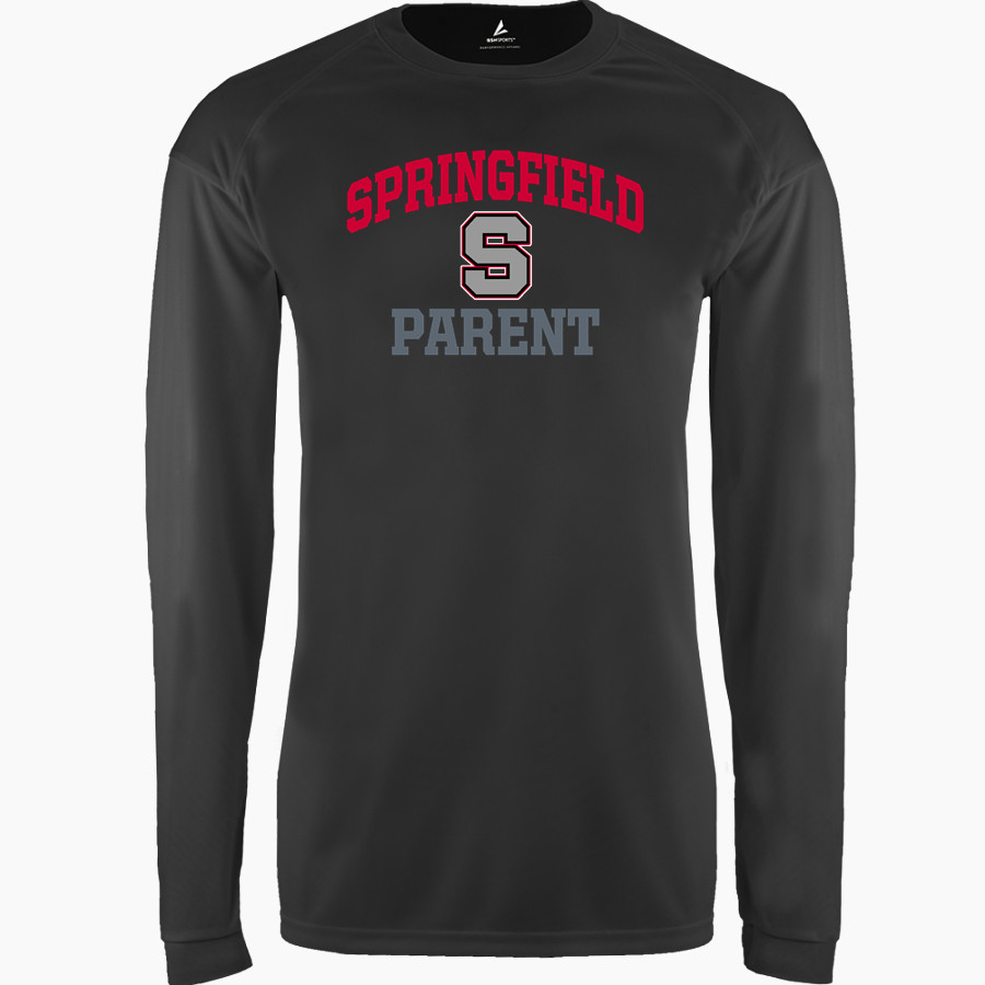 SPRINGFIELD SPARTANS The Online Store BSN SPORTS Men's Phenom Long Sleeve T-Shirt