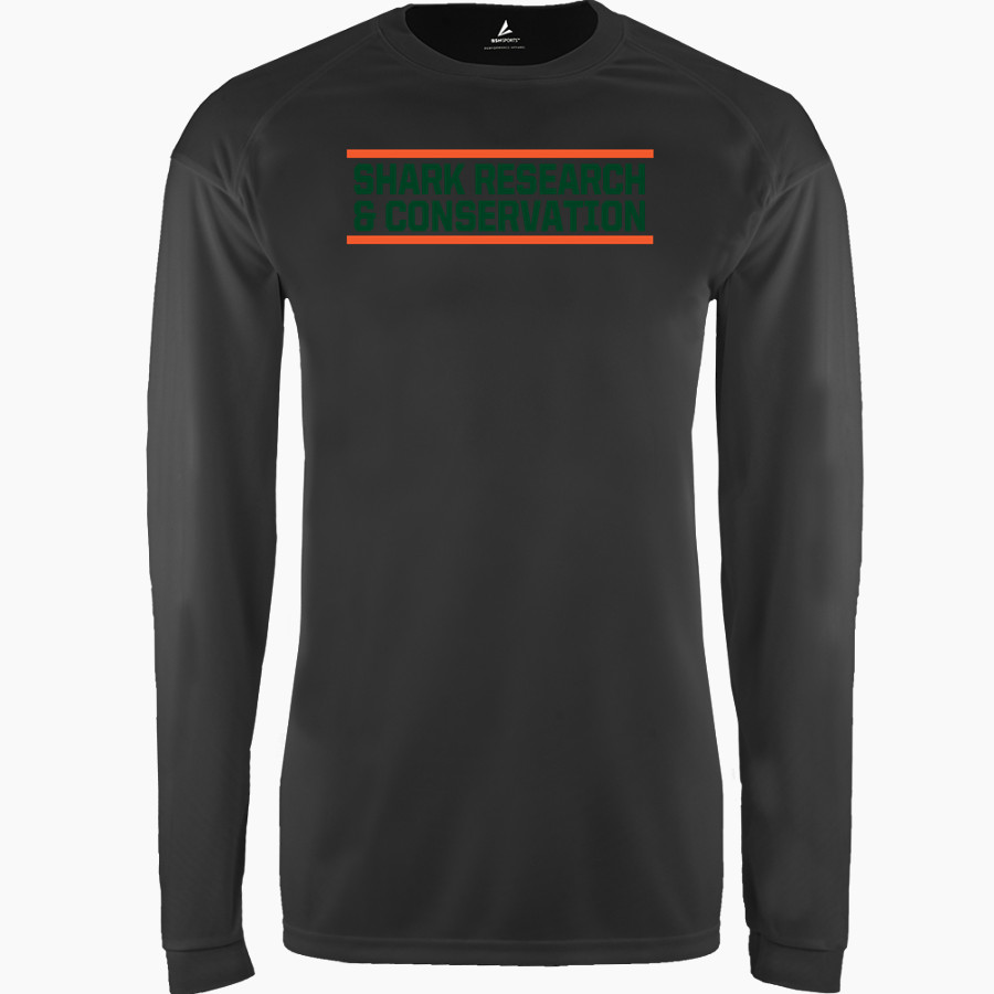 Shark Research & Conservation The Official Online Store <span class="pdp-name-mascot">SRC Sharks</span> BSN SPORTS Men's Phenom Long Sleeve T-Shirt