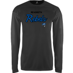 REHOBETH HIGH SCHOOL REBELS <span class="pdp-name-mascot">REHOBETH REBELS</span> BSN SPORTS Men's Phenom Long Sleeve T-Shirt Front Thumbnail