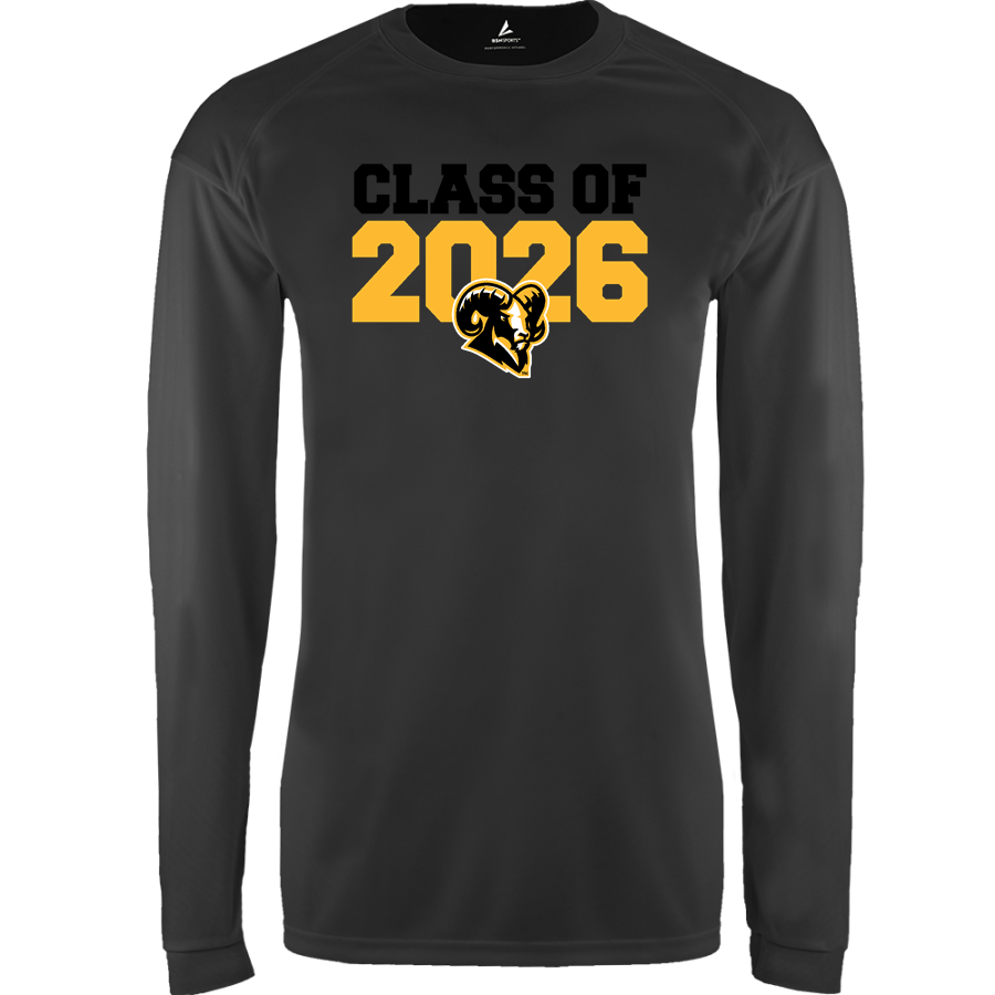 Worth Rams <span class="pdp-name-mascot">Worth Rams</span> BSN SPORTS Men's Phenom Long Sleeve T-Shirt