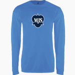 Mayfield Junior School Mustangs Online Store BSN SPORTS Men's Phenom Long Sleeve T-Shirt Front Thumbnail
