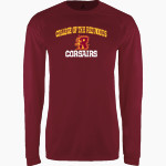 College of the Redwoods CORSAIRS <span class="pdp-name-mascot">College of the Redwoods CORSAIRS</span> BSN SPORTS Men's Phenom Long Sleeve T-Shirt Front Thumbnail