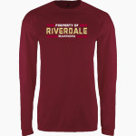 Riverdale Warriors BSN SPORTS Men's Phenom Long Sleeve T-Shirt Front Thumbnail