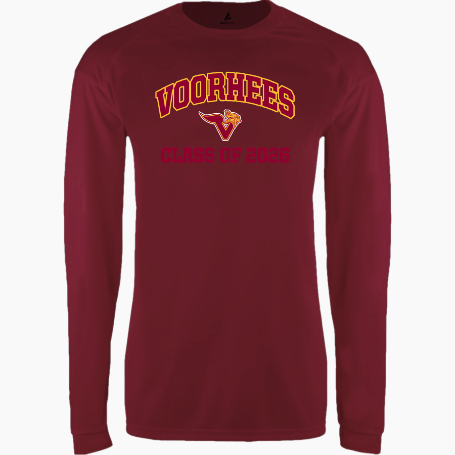 VOORHEES VIKINGS official sideline store BSN SPORTS Men's Phenom Long Sleeve T-Shirt