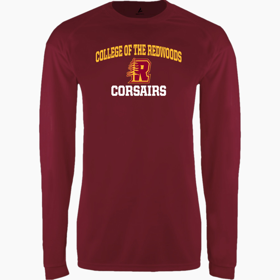 College of the Redwoods CORSAIRS <span class="pdp-name-mascot">College of the Redwoods CORSAIRS</span> BSN SPORTS Men's Phenom Long Sleeve T-Shirt