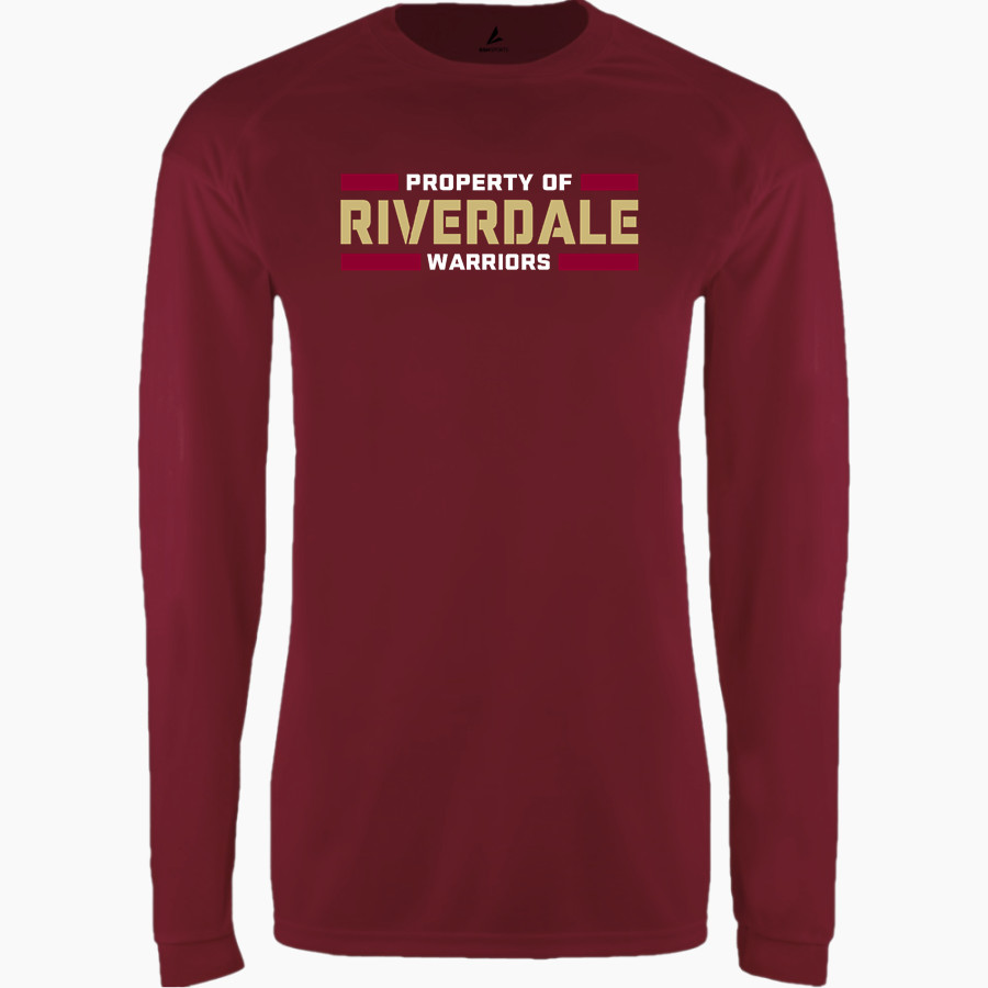 Riverdale Warriors BSN SPORTS Men's Phenom Long Sleeve T-Shirt