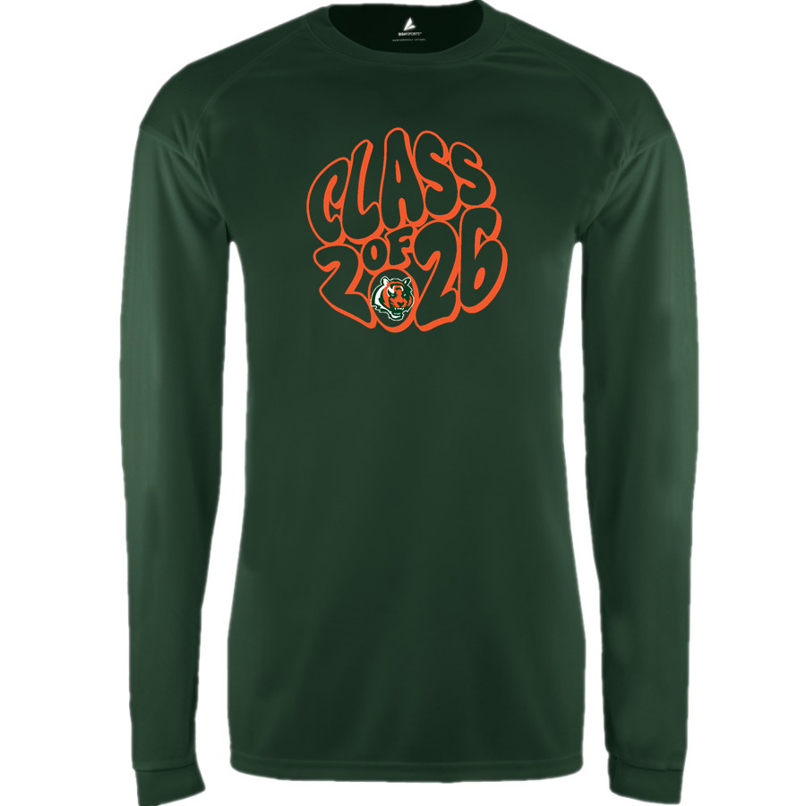 Plainfield East Bengals BSN SPORTS Men's Phenom Long Sleeve T-Shirt