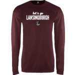 Lansingburgh Knights The Official Online Store BSN SPORTS Men's Phenom Long Sleeve T-Shirt Front Thumbnail
