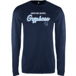 Union Day School Gryphons BSN SPORTS Men's Phenom Long Sleeve T-Shirt Front Thumbnail