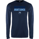 Mayfield Junior School Mustangs Online Store BSN SPORTS Men's Phenom Long Sleeve T-Shirt Front Thumbnail