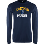 HASTINGS HIGH SCHOOL SAXONS BSN SPORTS Men's Phenom Long Sleeve T-Shirt Front Thumbnail