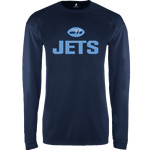James Clemens Jets BSN SPORTS Men's Phenom Long Sleeve T-Shirt Front Thumbnail