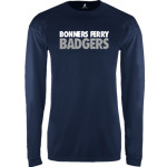 BONNERS FERRY HIGH SCHOOL BADGERS <span class="pdp-name-mascot">BONNERS FERRY BADGERS</span> BSN SPORTS Men's Phenom Long Sleeve T-Shirt Front Thumbnail