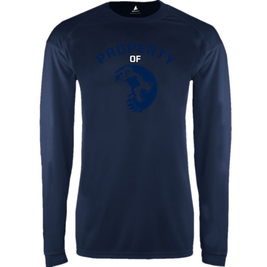 BARTLESVILLE HIGH SCHOOL BRUINS <span class="pdp-name-mascot">BARTLESVILLE BRUINS</span> BSN SPORTS Men's Phenom Long Sleeve T-Shirt