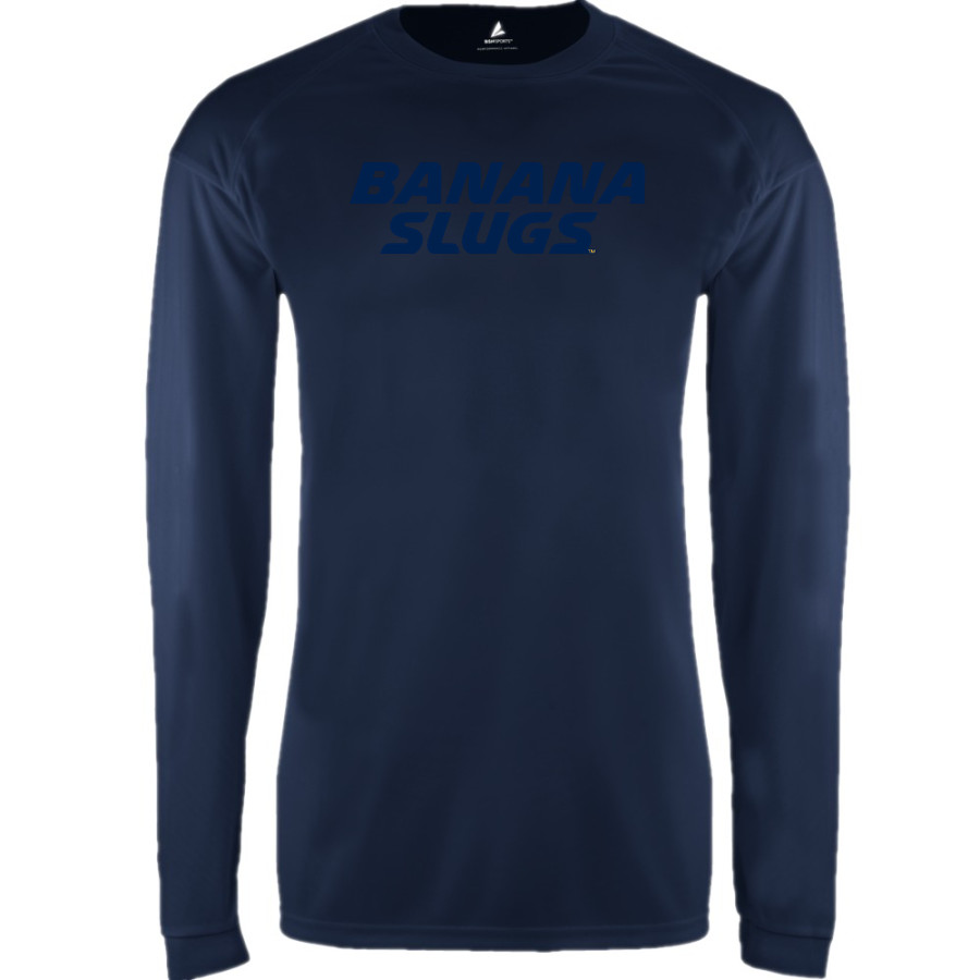 UC Santa Cruz Banana Slugs BSN SPORTS Men's Phenom Long Sleeve T-Shirt