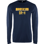 Bark River-Harris Broncos <span class="pdp-name-mascot">Bark-River Harris High School Broncos</span> BSN SPORTS Men's Phenom Long Sleeve T-Shirt Front Thumbnail