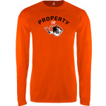 Globe Tigers BSN SPORTS Men's Phenom Long Sleeve T-Shirt Front Thumbnail