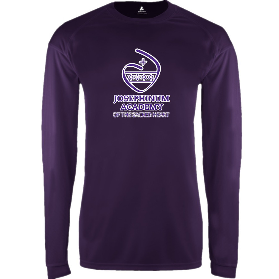 Josephinum Academy of the Sacred Heart <span class="pdp-name-mascot">Josephinum Academy Cougars</span> BSN SPORTS Men's Phenom Long Sleeve T-Shirt