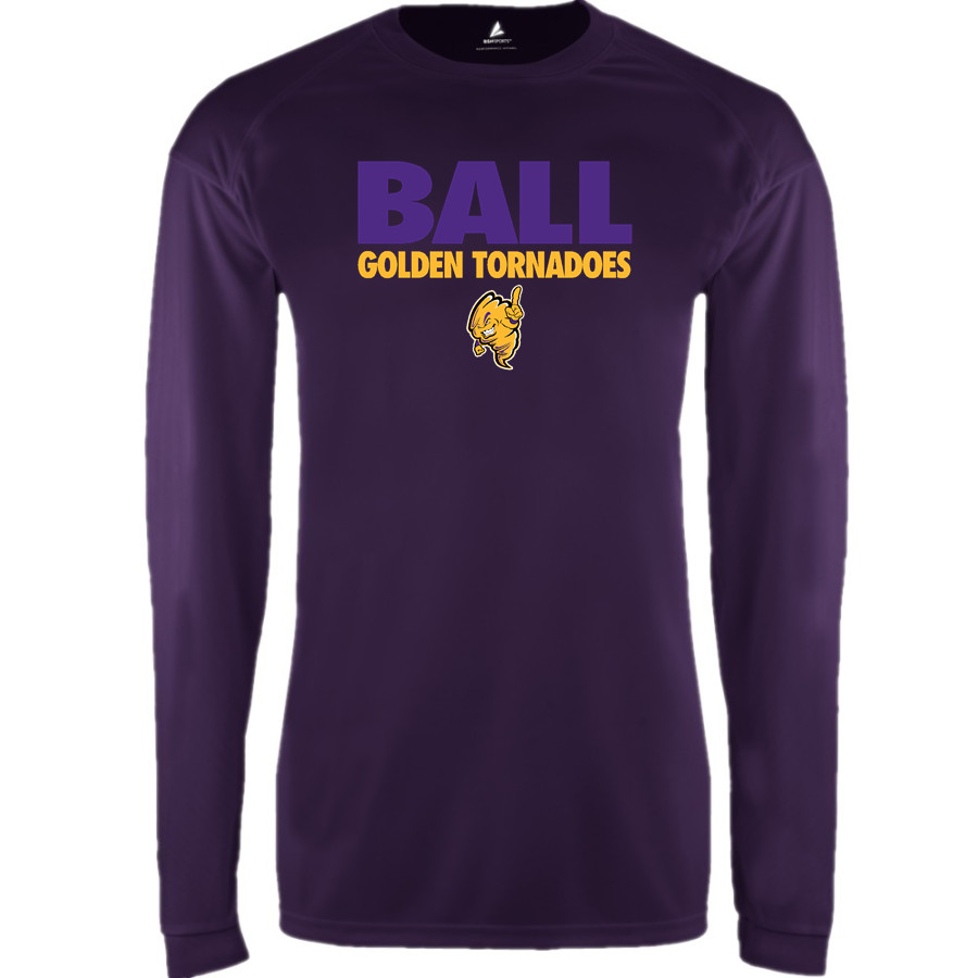 BALL HIGH SCHOOL GOLDEN TORNADOES <span class="pdp-name-mascot">BALL GOLDEN TORNADOES</span> BSN SPORTS Men's Phenom Long Sleeve T-Shirt