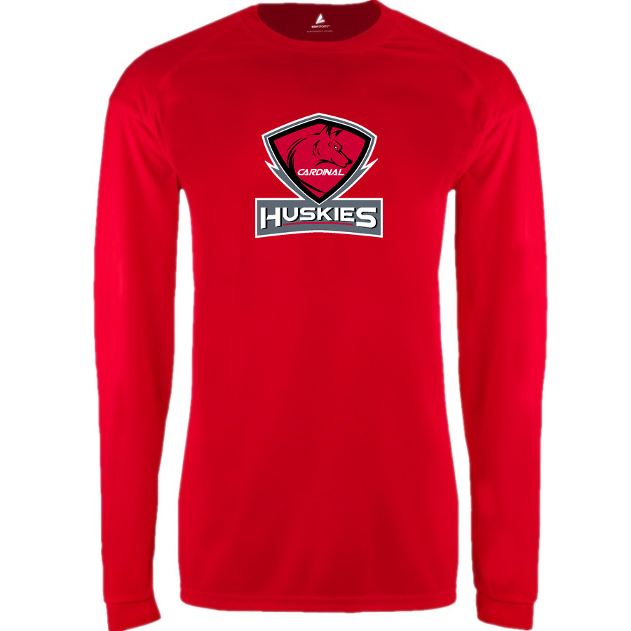 CARDINAL HIGH SCHOOL HUSKIES <span class="pdp-name-mascot">CARDINAL HUSKIES</span> BSN SPORTS Men's Phenom Long Sleeve T-Shirt