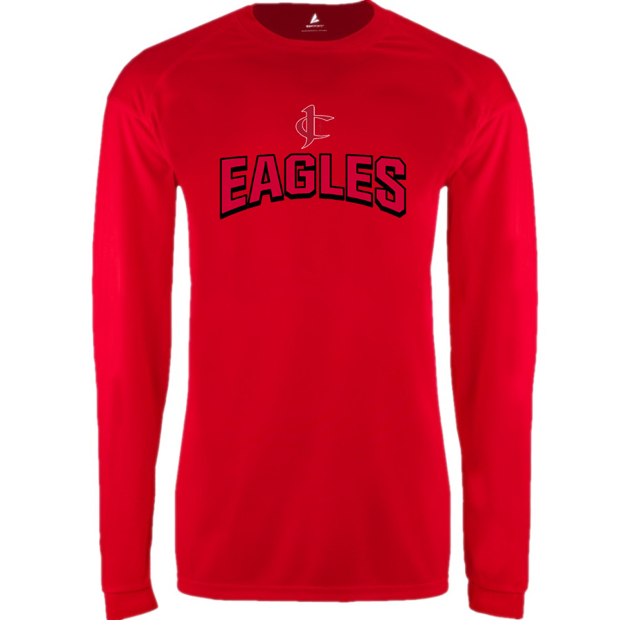 Jupiter Christian Eagles BSN SPORTS Men's Phenom Long Sleeve T-Shirt