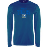 Mercy High School Tigers Online Store BSN SPORTS Men's Phenom Long Sleeve T-Shirt Front Thumbnail