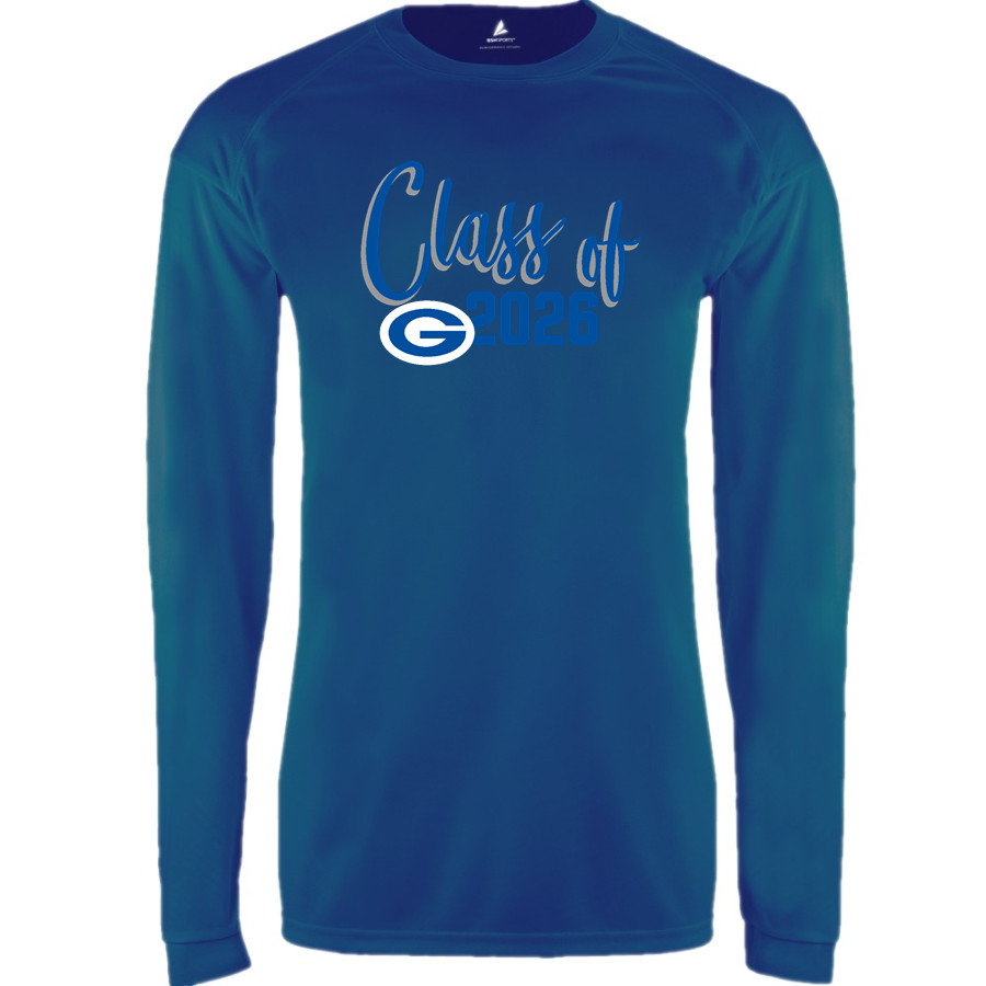 Gresham Gophers <span class="pdp-name-mascot">Gresham Gophers</span> BSN SPORTS Men's Phenom Long Sleeve T-Shirt