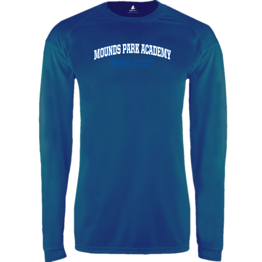 Mounds Park Academy Panthers <span class="pdp-name-mascot">Mounds Park Panthers</span> BSN SPORTS Men's Phenom Long Sleeve T-Shirt