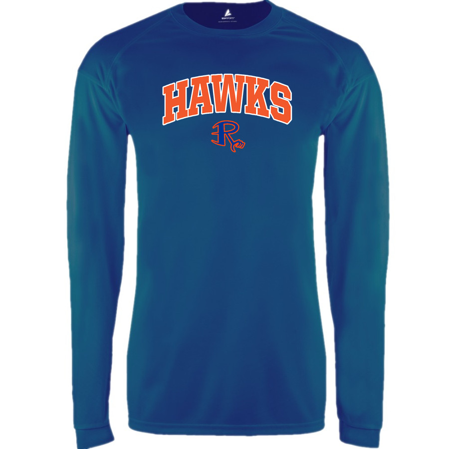 Riverton Hawks BSN SPORTS Men's Phenom Long Sleeve T-Shirt