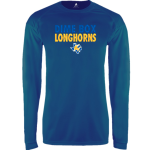 DIME BOX HIGH SCHOOL LONGHORNS <span class="pdp-name-mascot">DIME BOX LONGHORNS</span> BSN SPORTS Men's Phenom Long Sleeve T-Shirt Front Thumbnail