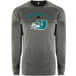 University Prep Mustangs BSN SPORTS Men's Phenom Long Sleeve T-Shirt Front Thumbnail
