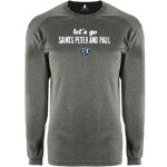 Saints Peter and Paul Sabres BSN SPORTS Men's Phenom Long Sleeve T-Shirt Front Thumbnail
