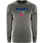 Bluefield University Sideline Store <span class="pdp-name-mascot">Bluefield University</span> BSN SPORTS Men's Phenom Long Sleeve T-Shirt Front Thumbnail
