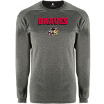 Selma Braves <span class="pdp-name-mascot">Selma Braves</span> BSN SPORTS Men's Phenom Long Sleeve T-Shirt Front Thumbnail
