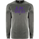 JJC Wolves BSN SPORTS Men's Phenom Long Sleeve T-Shirt Front Thumbnail