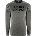 FRONTIER HIGH SCHOOL MUSTANGS BSN SPORTS Men's Phenom Long Sleeve T-Shirt Front Thumbnail