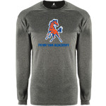 Penn Yan Academy Mustangs BSN SPORTS Men's Phenom Long Sleeve T-Shirt Front Thumbnail