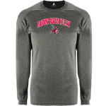 Montgomery Vikings BSN SPORTS Men's Phenom Long Sleeve T-Shirt Front Thumbnail