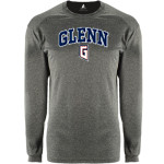 Glenn Grizzlies <span class="pdp-name-mascot">Tom Glenn Grizzlies</span> BSN SPORTS Men's Phenom Long Sleeve T-Shirt Front Thumbnail