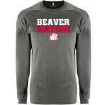 Minot State Beavers <span class="pdp-name-mascot">Minot State Beavers</span> BSN SPORTS Men's Phenom Long Sleeve T-Shirt Front Thumbnail